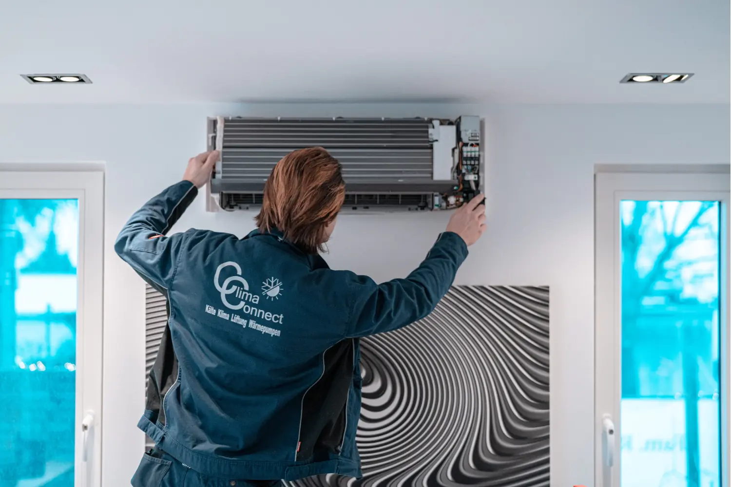 climaconnect Klimageraet montage